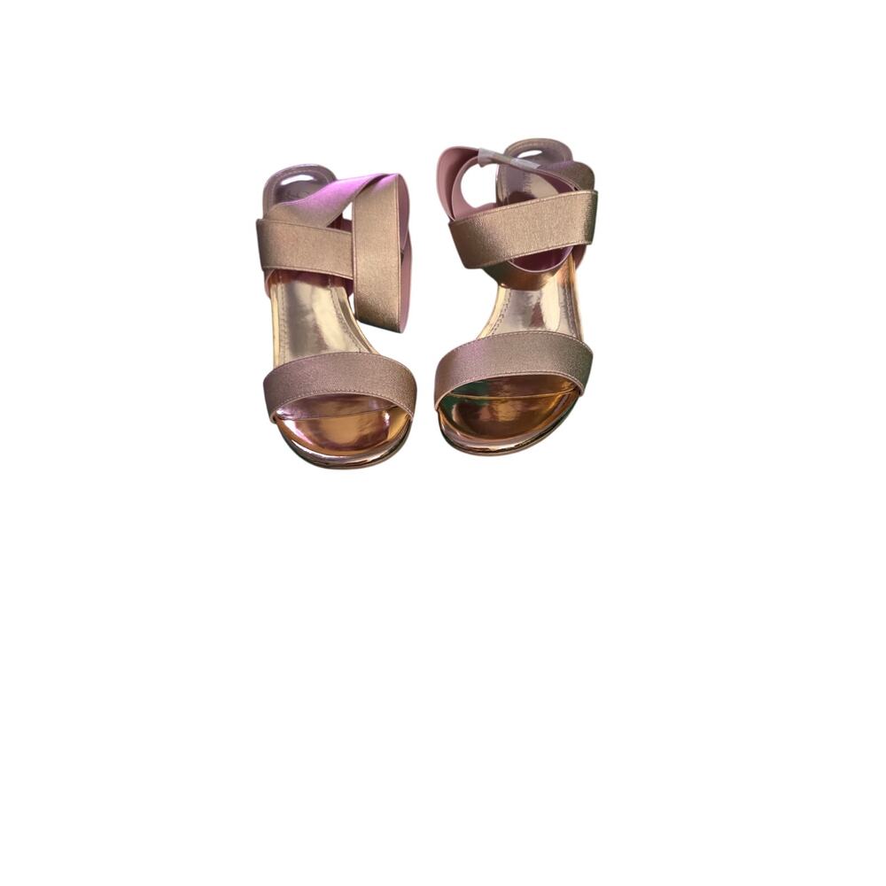 Lauren Lorraine Dallas Ankle wrap Rose Gold Stiletto Heel 9